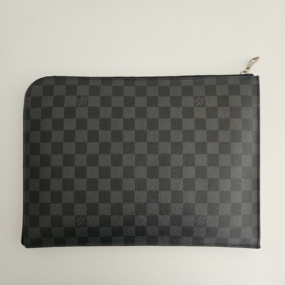 Louis Vuitton Damier Graphite Poche Documents Portfolio Case - Picture 4 of 15